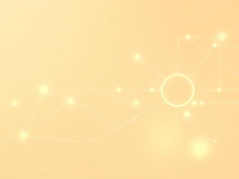 Illustration abstraite d'agents intelligents connectés