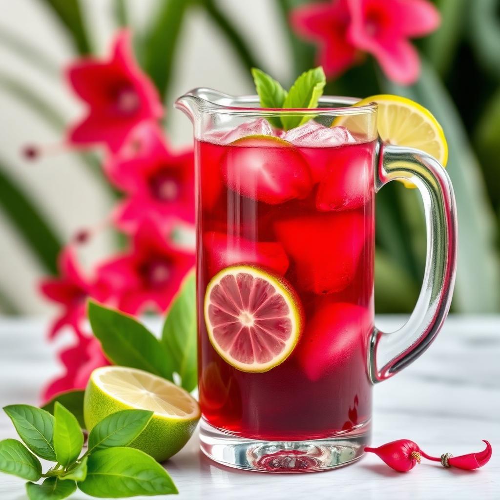 Bissap à l'hibiscus