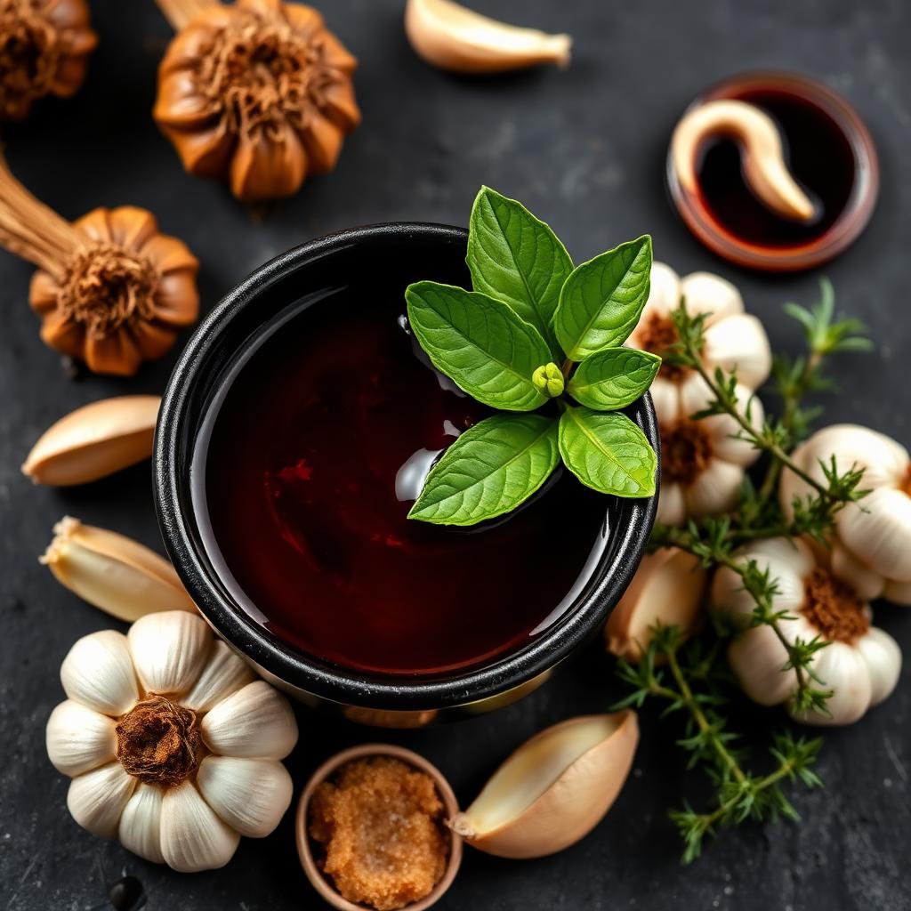 Marinade tamarin & ail