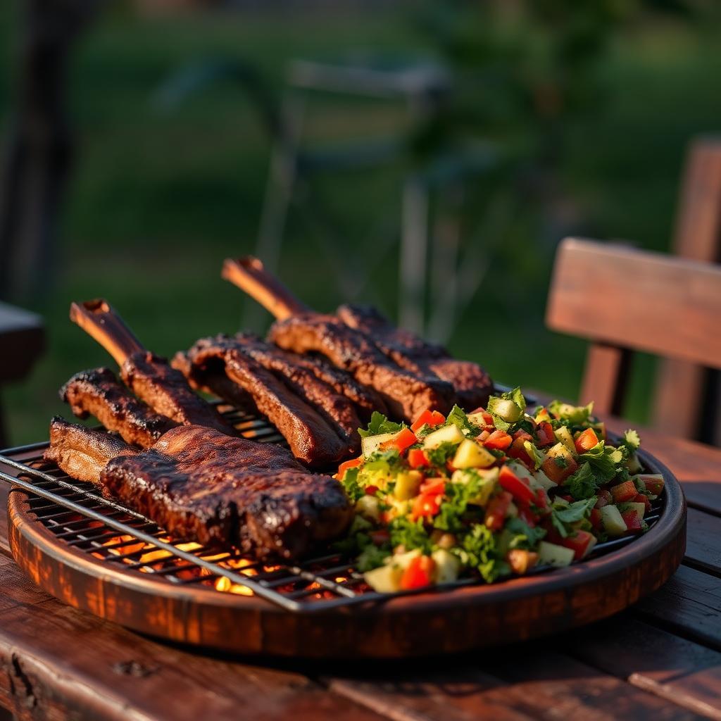 Nyama choma & kachumbari