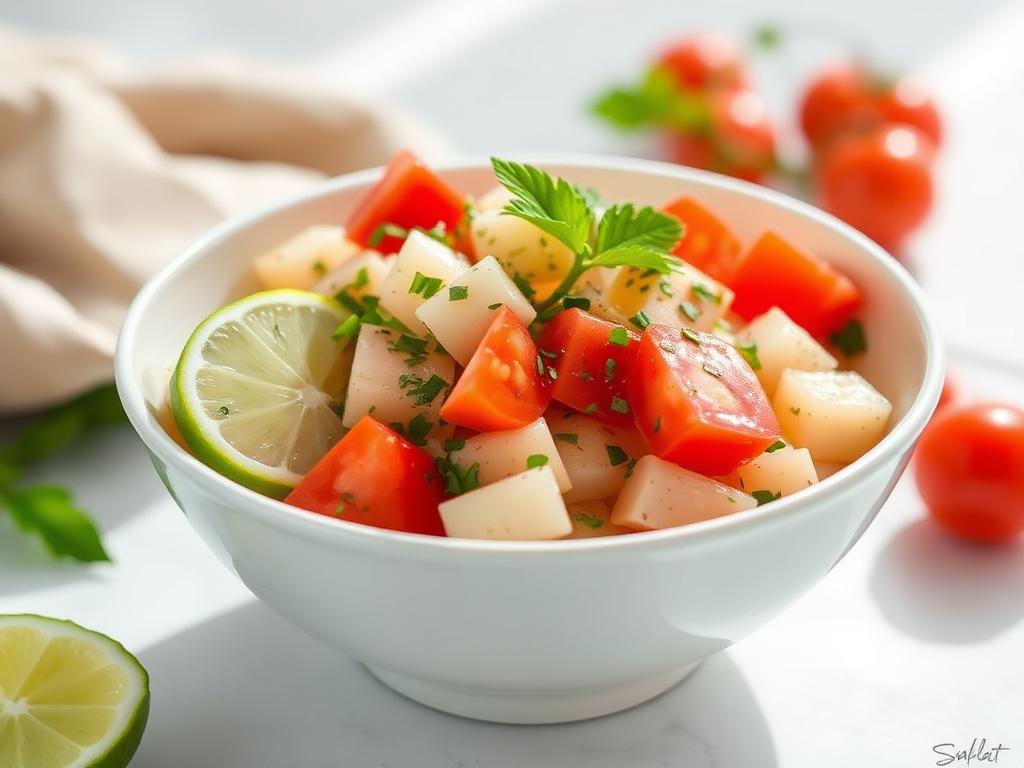 Salade de palmiste